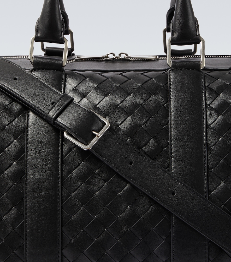  Bottega Veneta Bottega Veneta Intrecciato Leather Duffel Bag 