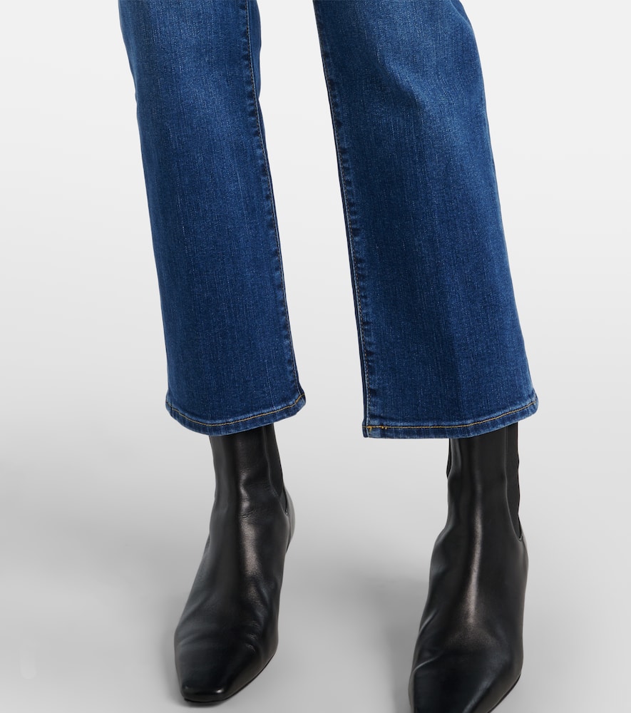 Frame Le Sleek Straight Jeans In Blue