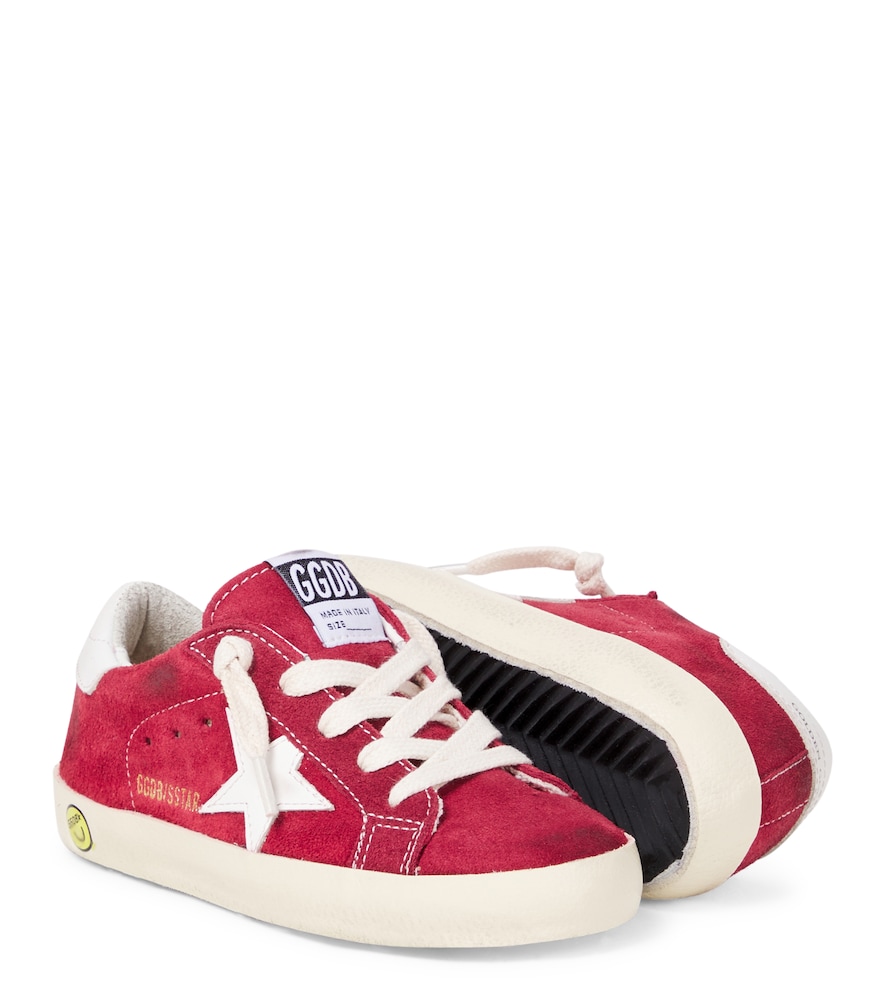  Golden Goose Kids Golden Goose Kids Sneakers Super-star Aus Veloursleder 