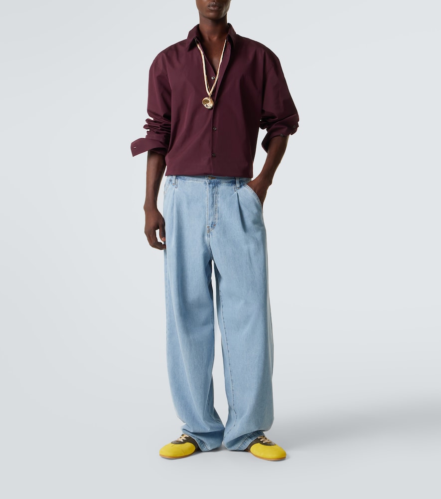  Dries Van Noten Dries Van Noten Penning Wide-leg Jeans 