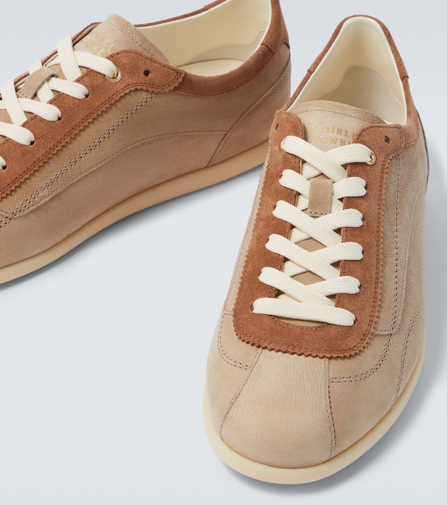  Brunello Cucinelli Brunello Cucinelli Sneakers Aus Veloursleder 