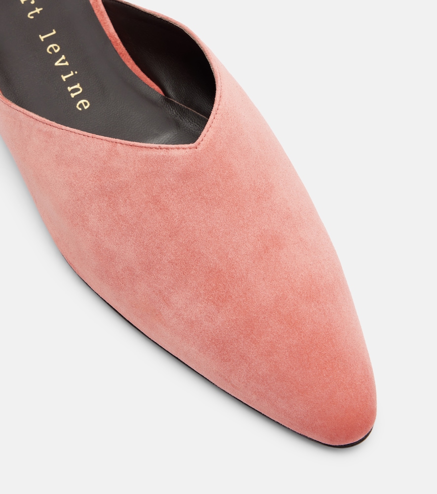  Herbert Levine Herbert Levine Homebody Suede Mules 