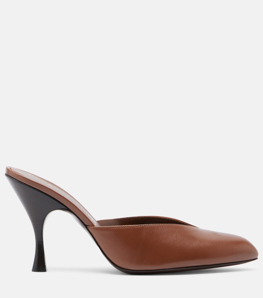  Herbert Levine Herbert Levine Sitting Pretty Leather Mules 