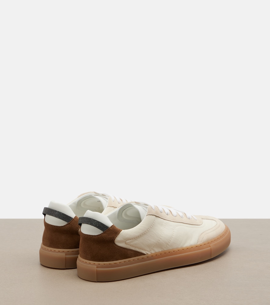  Brunello Cucinelli Brunello Cucinelli Sneakers Monili Mit Veloursleder 