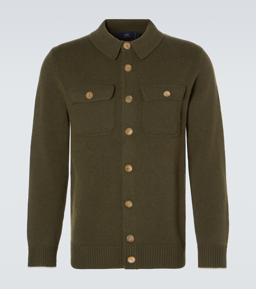 Arch4 Cardigan Redcar in cashmere