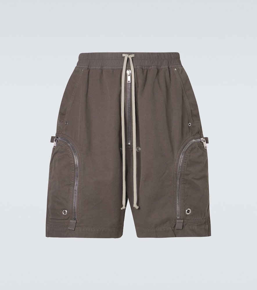 Rick Owens Men's Brown Drkshdw Cotton Shorts Size 34 - Mytheresa
