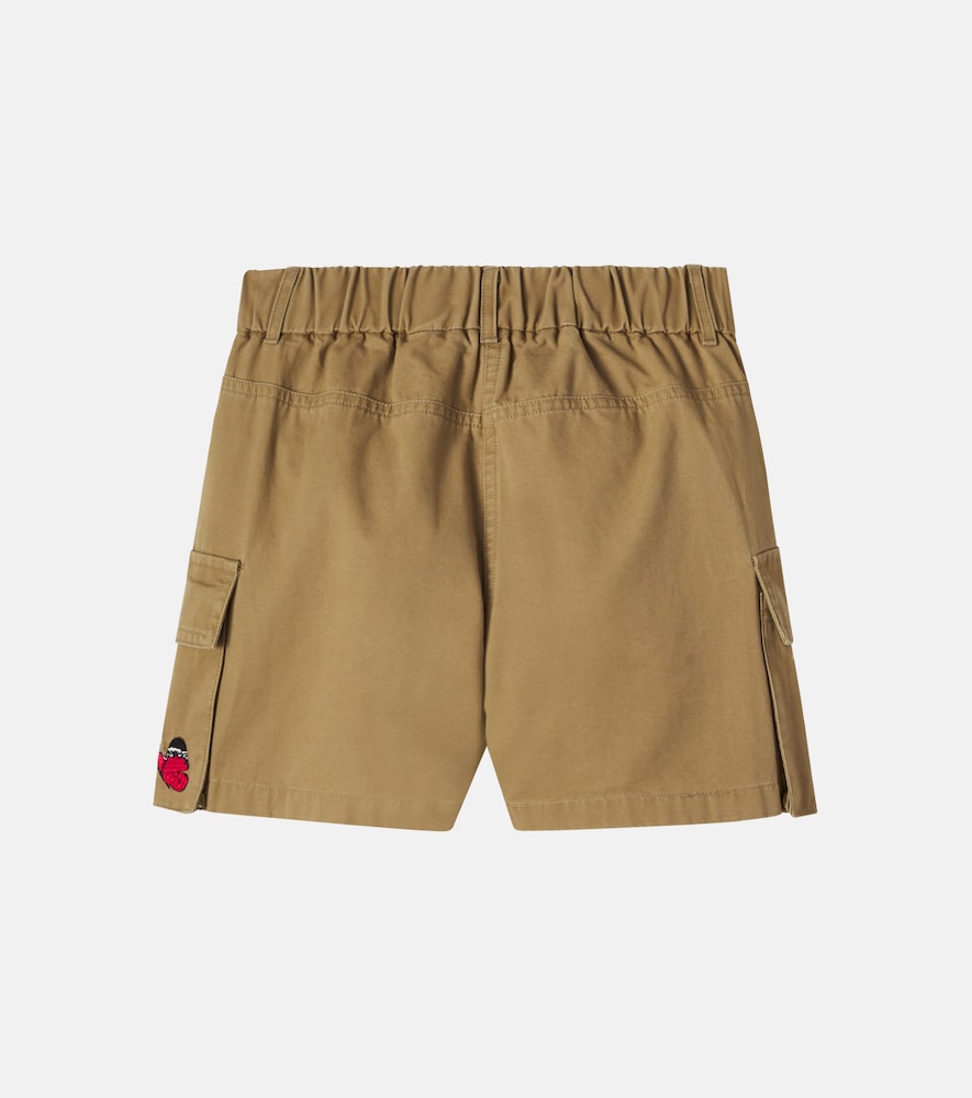  Monnalisa Monnalisa Bestickte Jeansshorts 