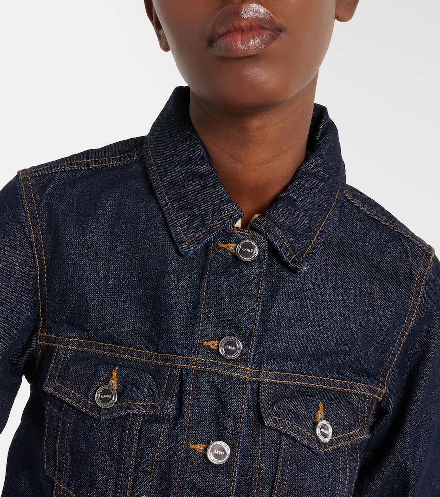  Ganni Ganni Cropped-jeansjacke 
