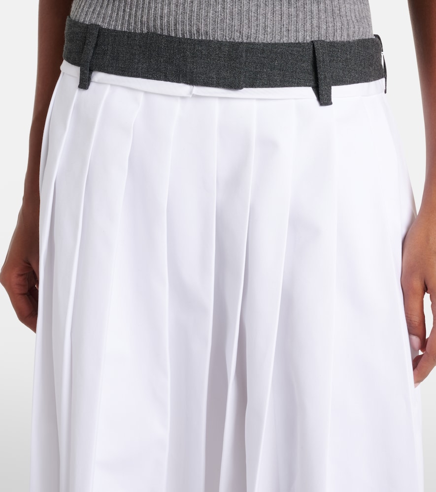  Prada Prada Midirock Aus Baumwolle 