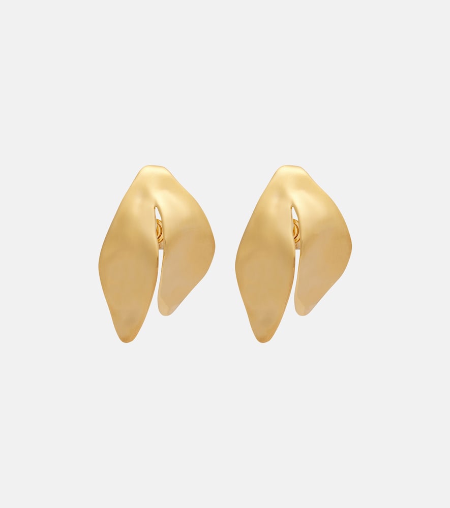 Balenciaga Women's Gold Bloom Earrings - Mytheresa