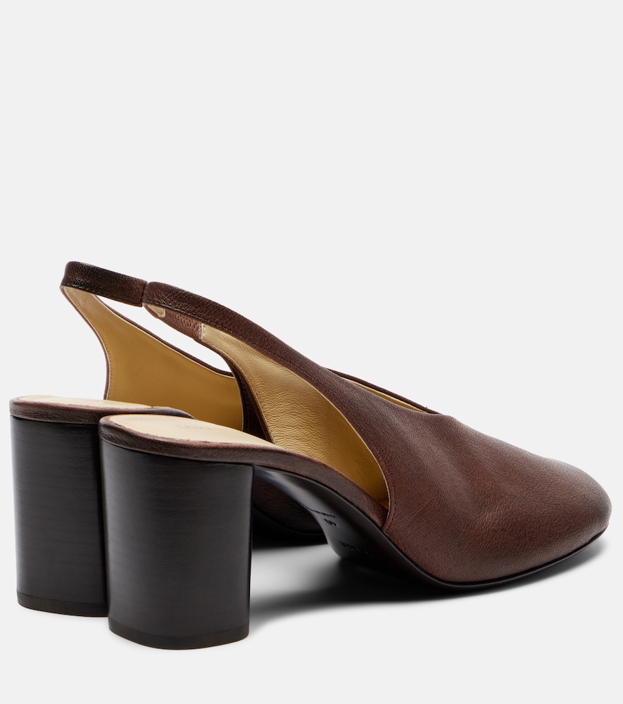  Lemaire Lemaire Glove Leather Slingback Pumps 
