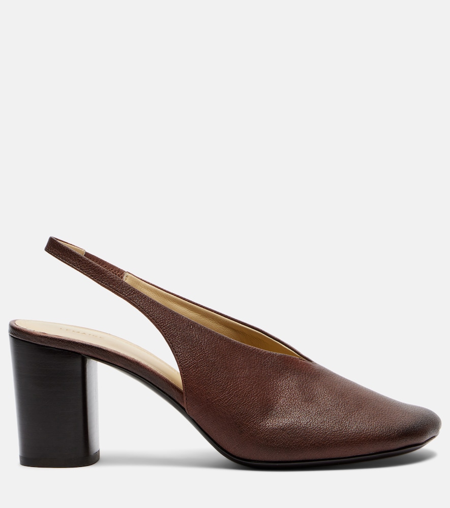  Lemaire Lemaire Glove Leather Slingback Pumps 
