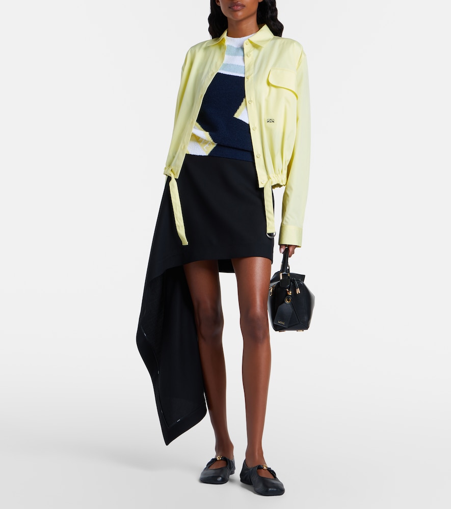  Loewe Loewe Intarsia Cotton-blend Boucle Sweater 