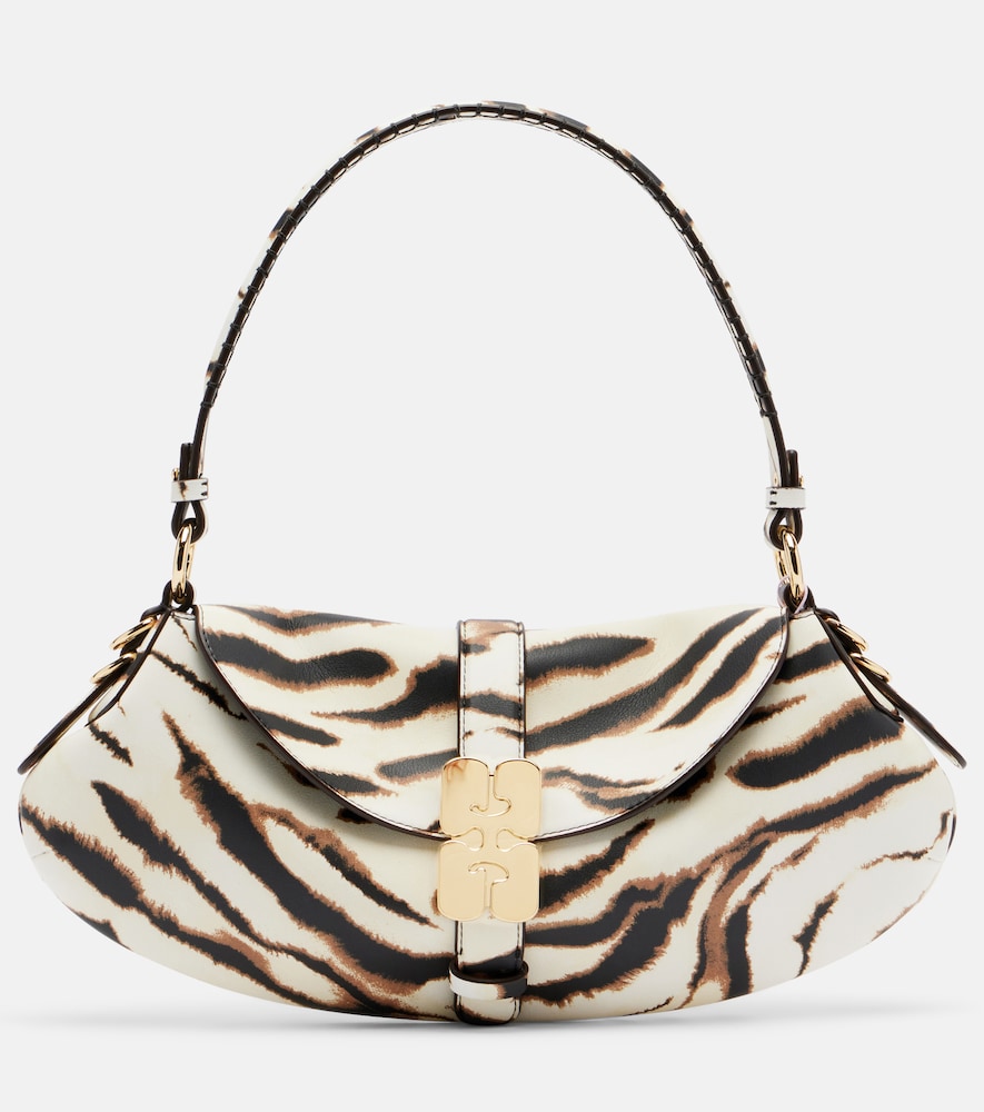 Ganni B-Kat Small zebra-print shoulder bag | Thumbnail 7 Ganni B-Kat Small zebra-print shoulder bag | Thumbnail 7