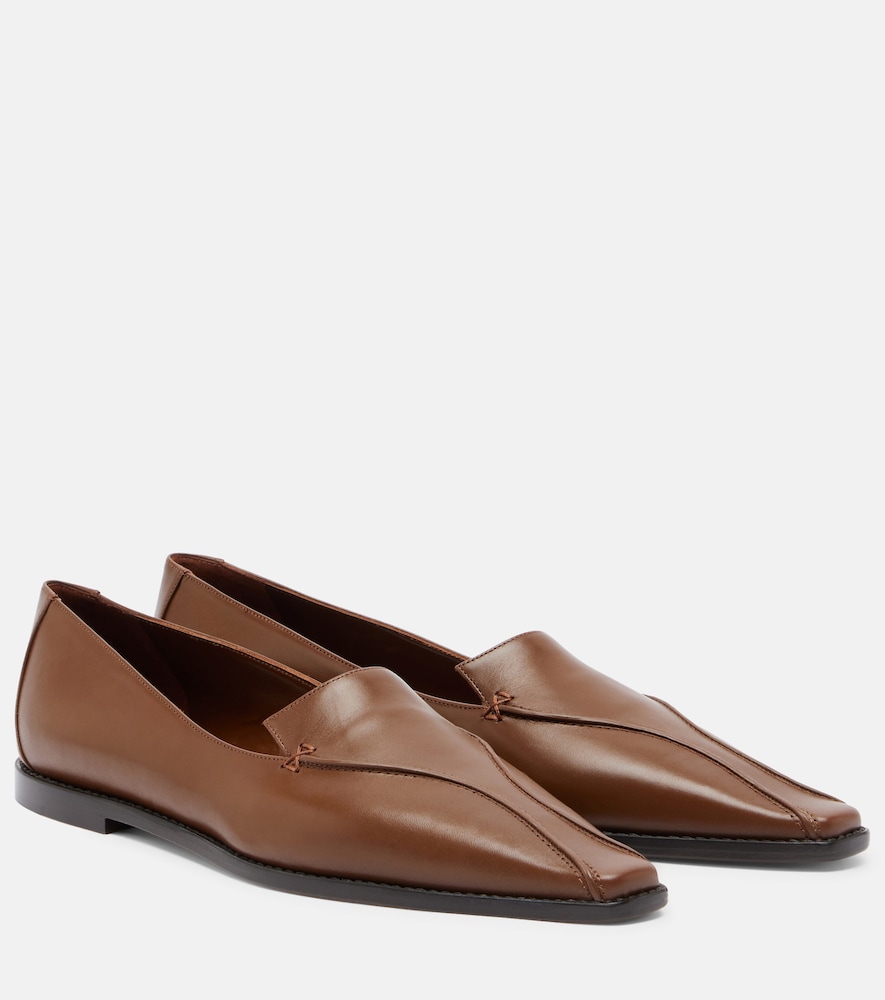 Loafers Cleofe aus Leder