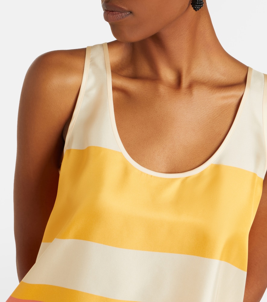  Eres Eres Top Sorbets Aus Seiden-twill 