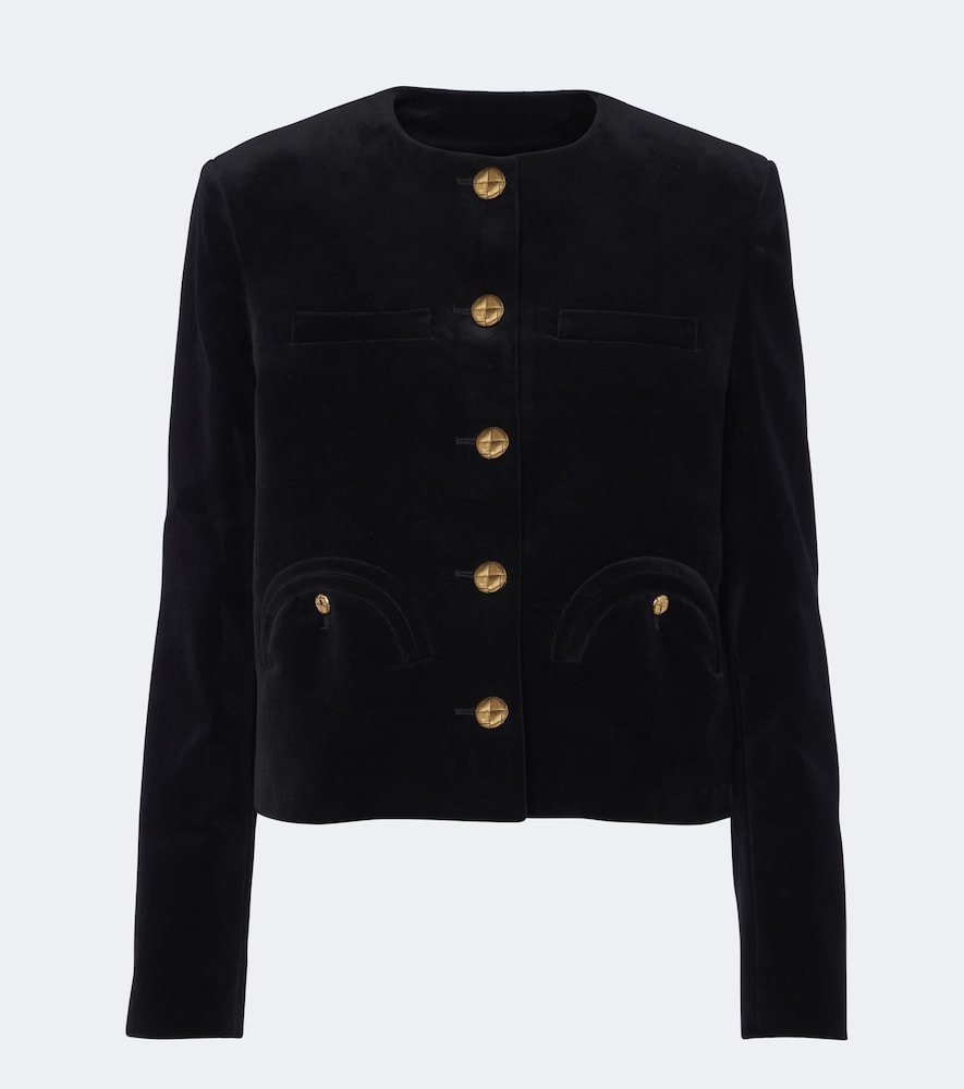 Blazé Milano Jacke Shamo aus Baumwollsamt