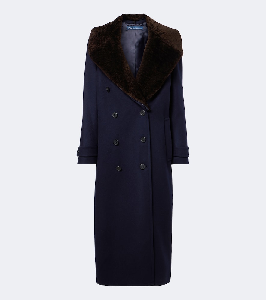Polo Ralph Lauren Manteau en laine et shearling 1295$