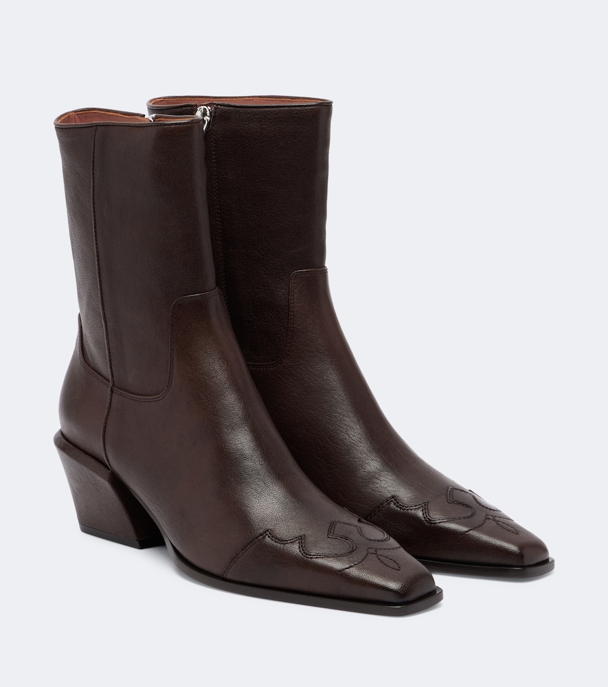Ankle Boots Bettina aus Leder