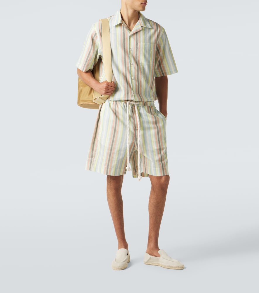  Commas Commas Camisa De Lino A Rayas 