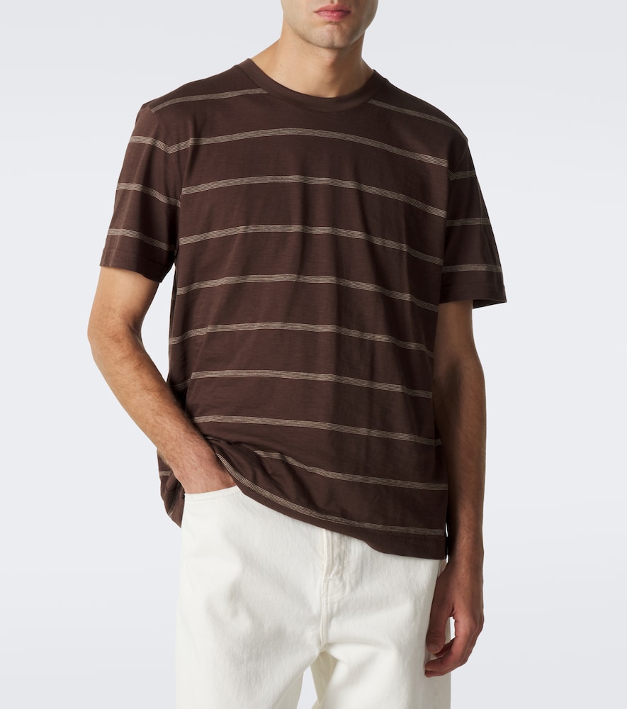 Dinis Striped Cotton T-Shirt