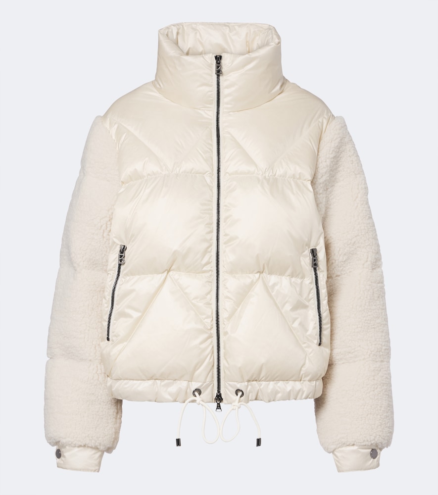 Queeny Terry-Trimmed Down Jacket