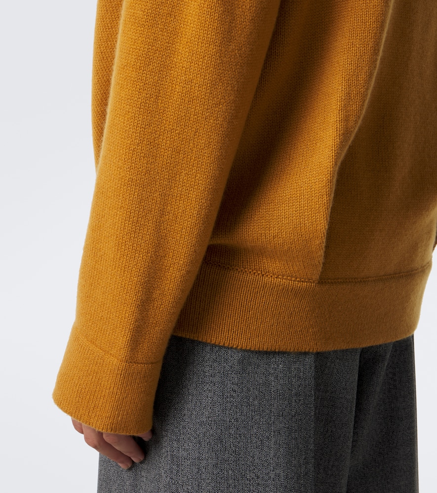 Garavani Draped Cashmere Turtleneck Sweater