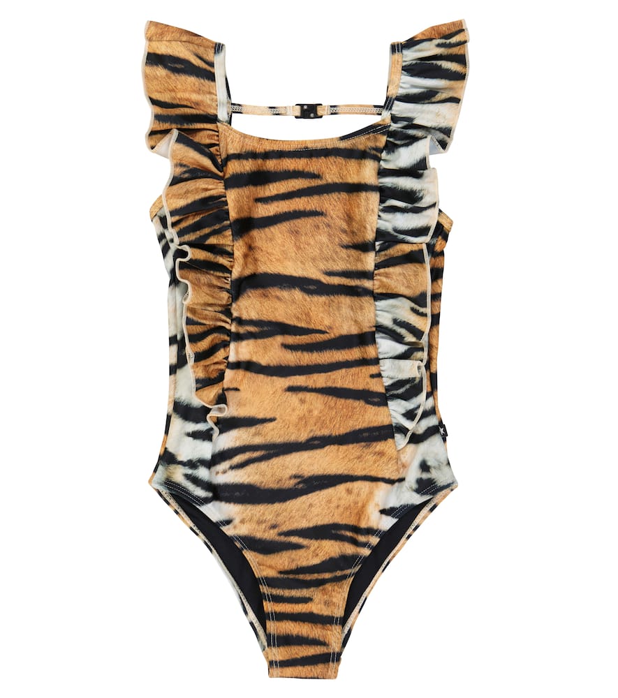 Molo Nathalie tiger-print swimsuit