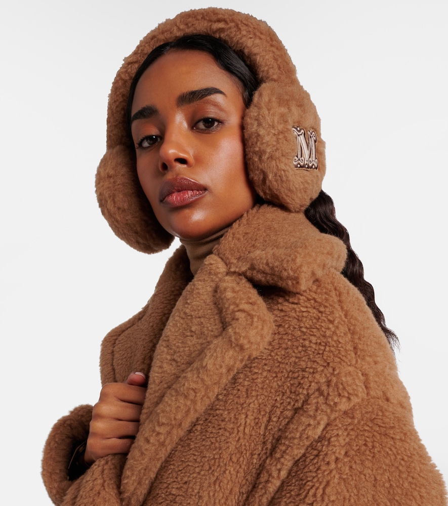  Max Mara Max Mara Ohrenwärmer Aus Kamelhaar Und Seide 