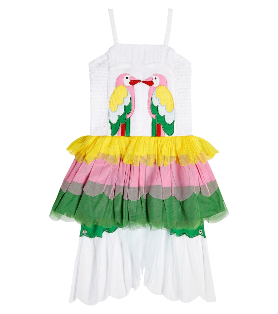 Stella McCartney Kids Tiered tulle dress