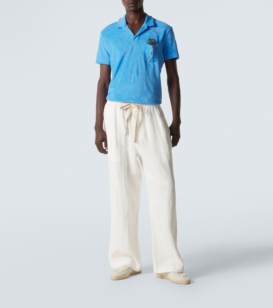 Orlebar Brown Orlebar Brown Polohemd Dr. No Aus Frottee 