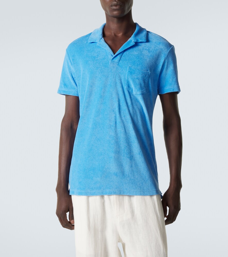  Orlebar Brown Orlebar Brown Polohemd Dr. No Aus Frottee 