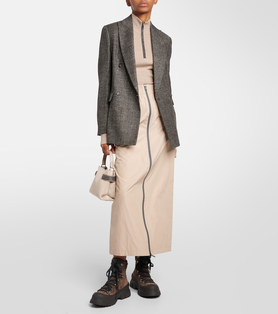  Brunello Cucinelli Brunello Cucinelli Pullover Aus Wolle Und Kaschmir 
