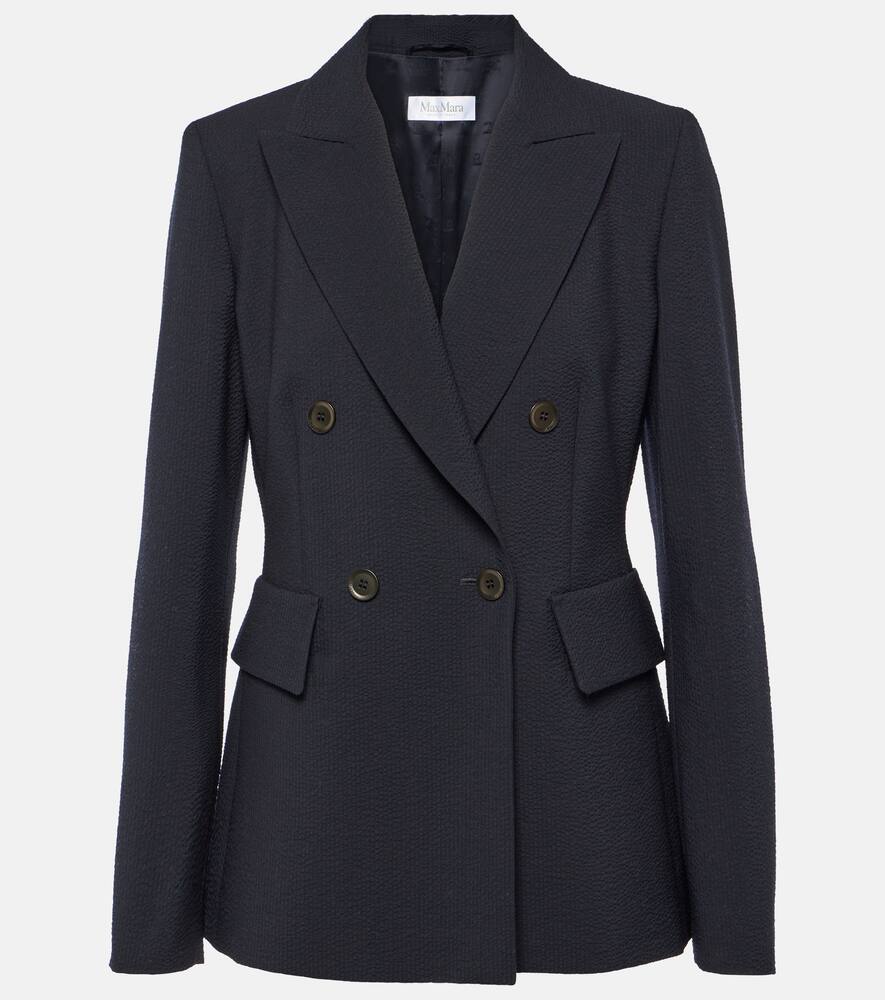Max Mara Albero seersucker blazer