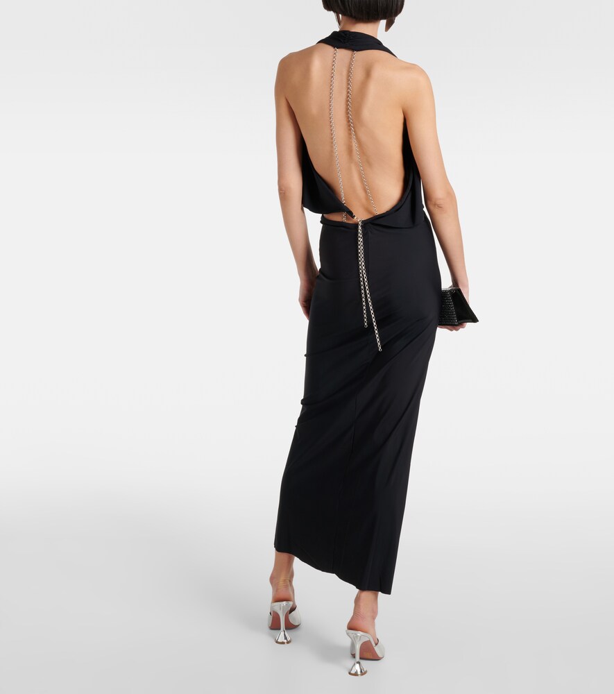  Christopher Esber Christopher Esber Embellished Maxi Dress 