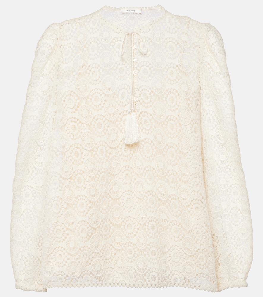 Frame Blouse en dentelle de coton 336 €