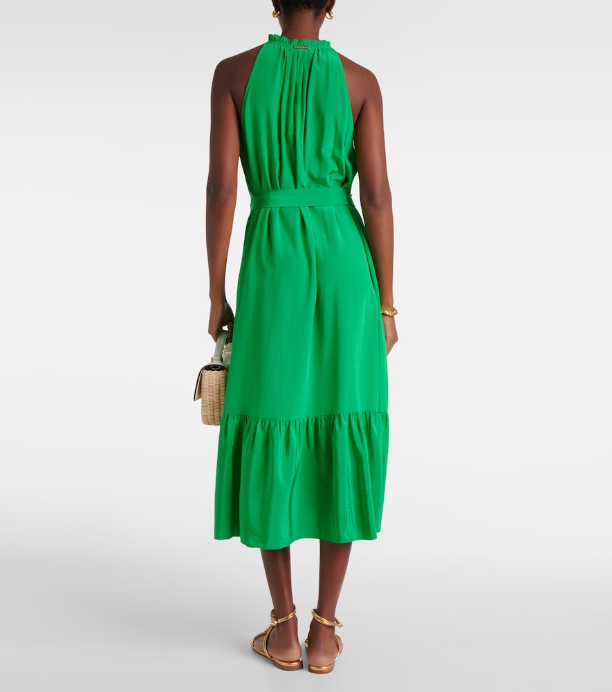  Heidi Klein Heidi Klein Chamarel Silk Crãªpe De Chine Midi Dress 