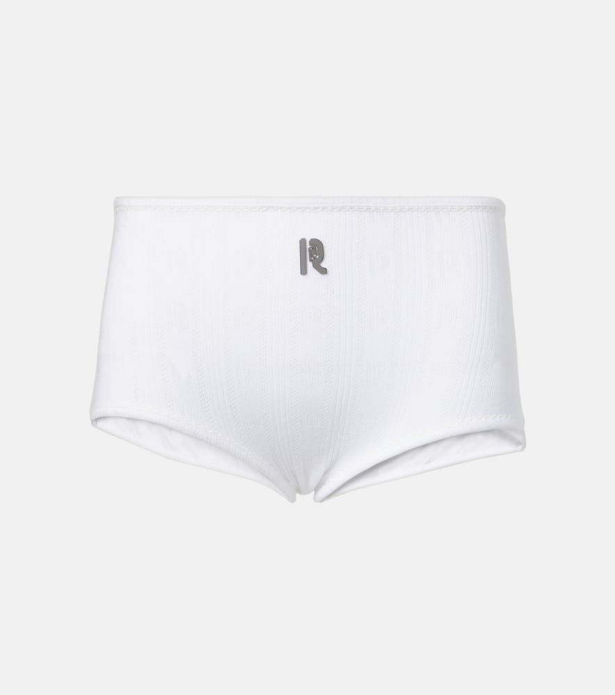 High-rise cotton briefs