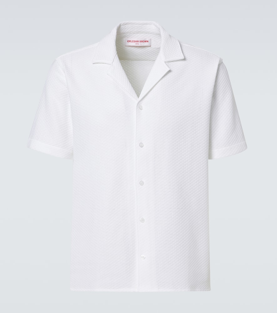 Orlebar Brown Howell Organic Cotton Shirt In White