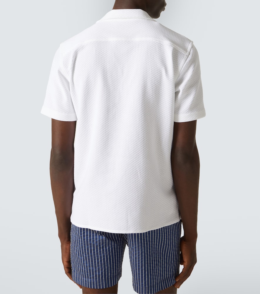 Orlebar Brown Howell Organic Cotton Shirt In White