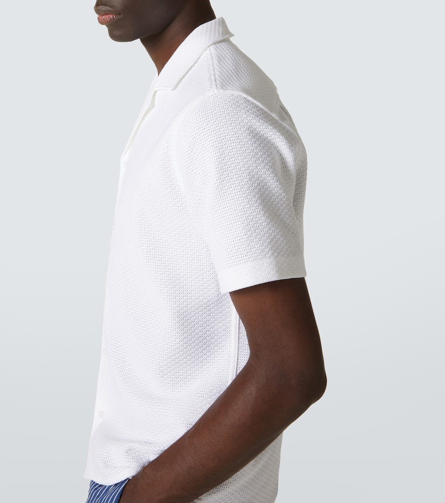 Orlebar Brown Howell Organic Cotton Shirt In White