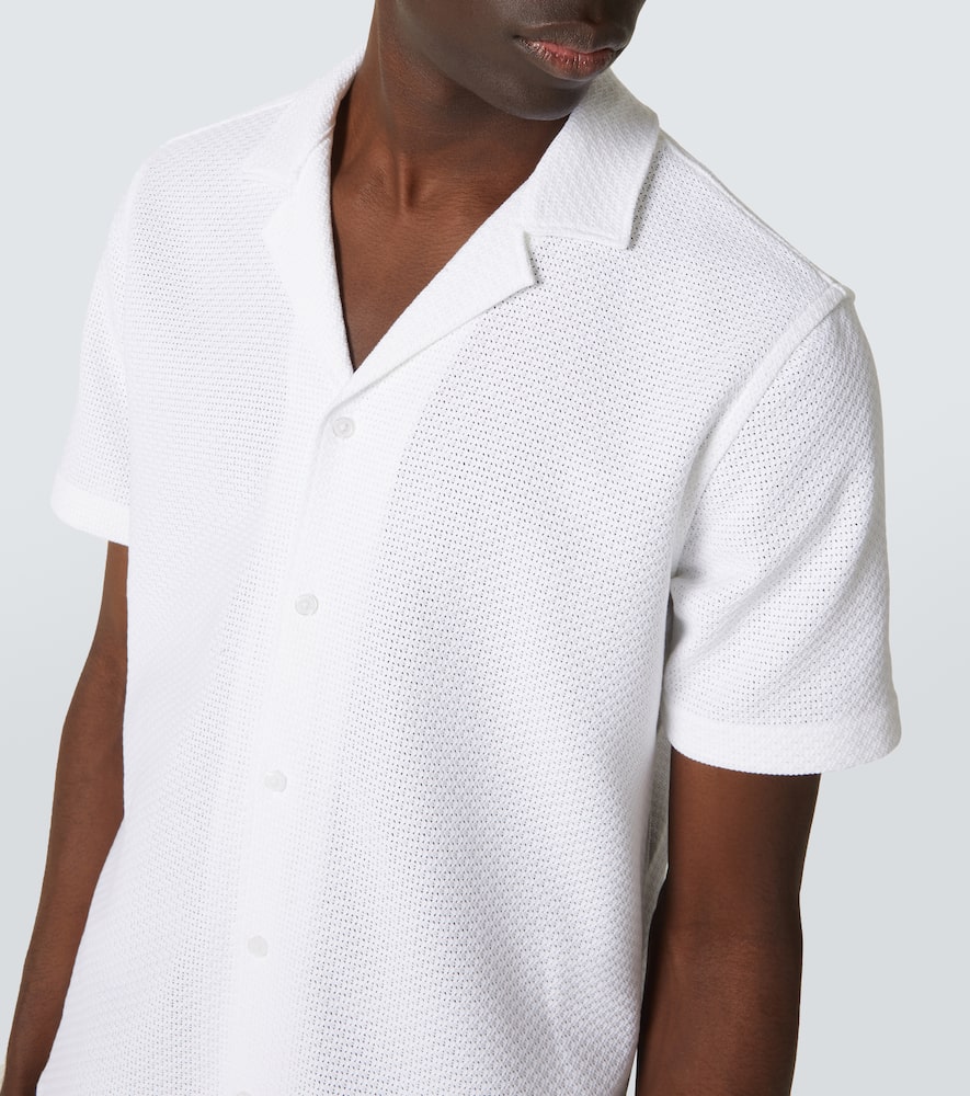 Orlebar Brown Howell Organic Cotton Shirt In White
