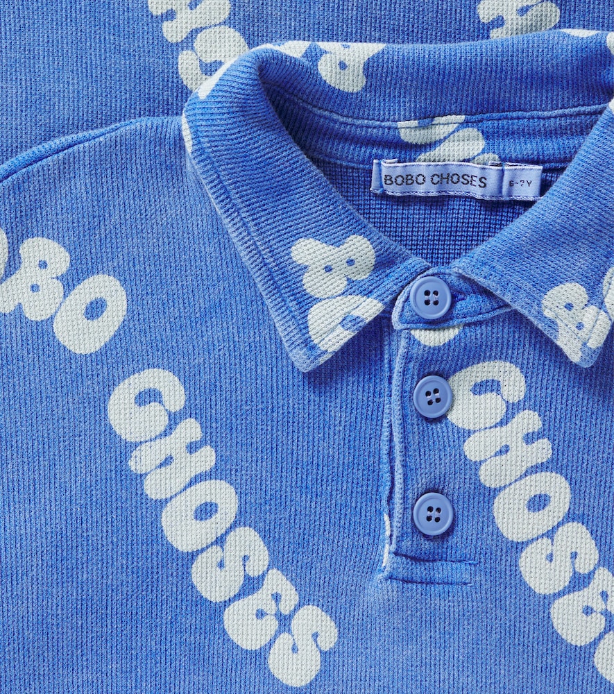  Bobo Choses Bobo Choses Bedrucktes Polohemd Aus Baumwolle 