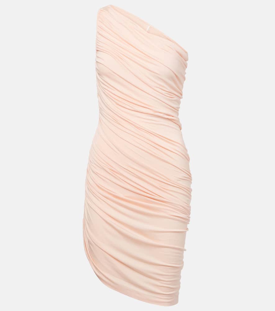 Norma Kamali Diana Mini Dress In Pink