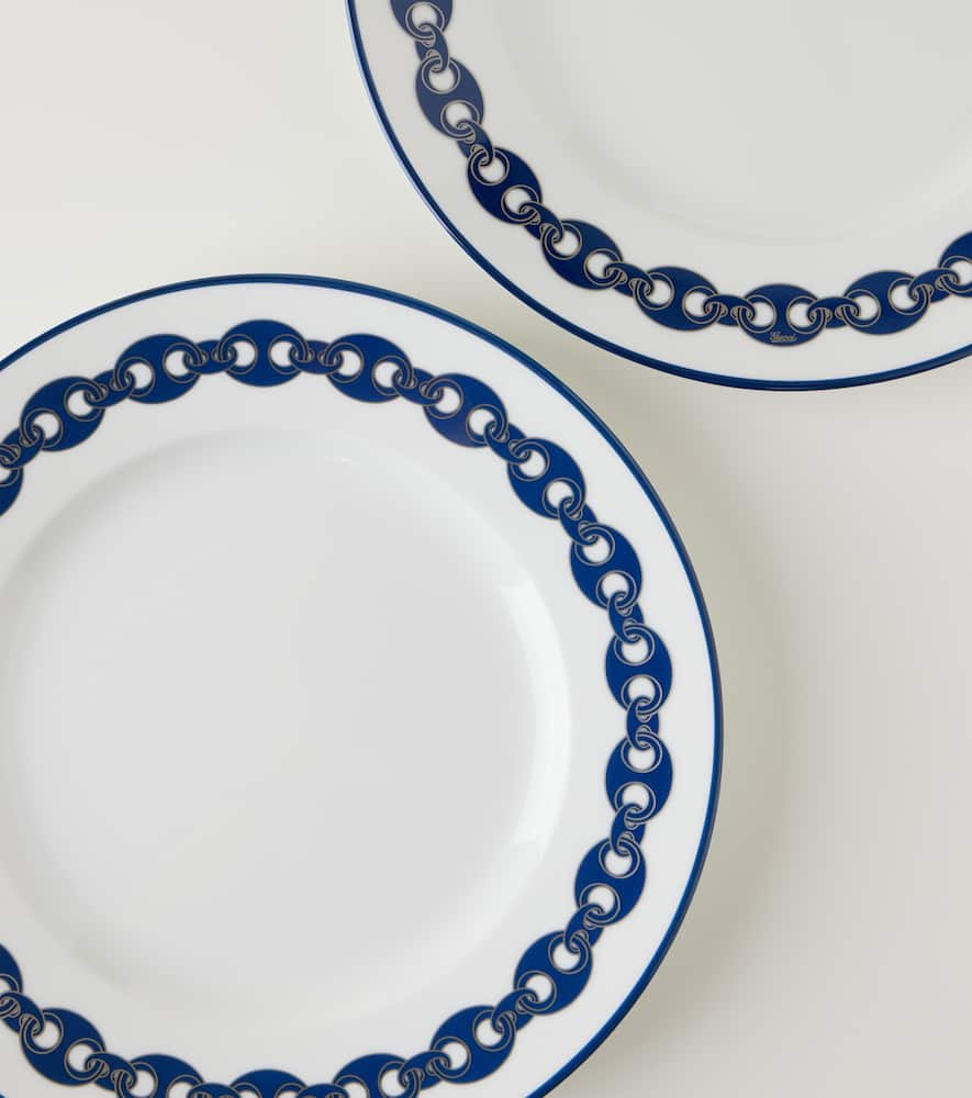 GUCCI MARINA SET OF 2 DINNER PLATES
