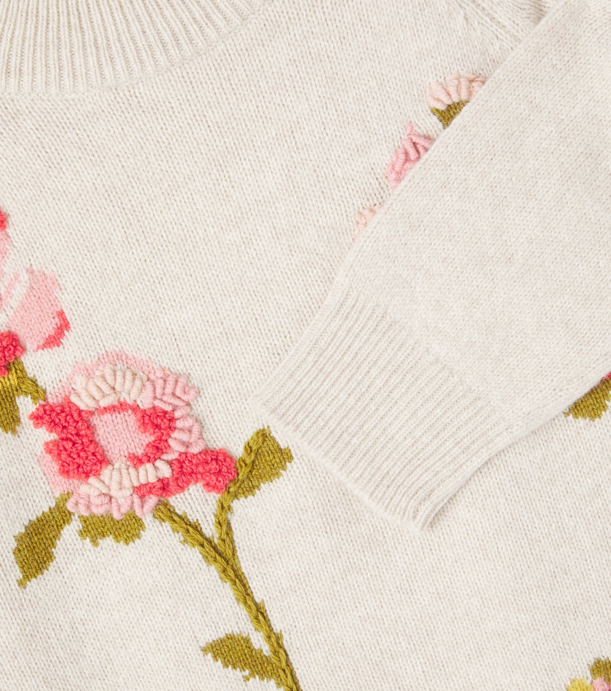  Bonpoint Bonpoint Bestickter Pullover Gillia Aus Einem Wollgemisch 