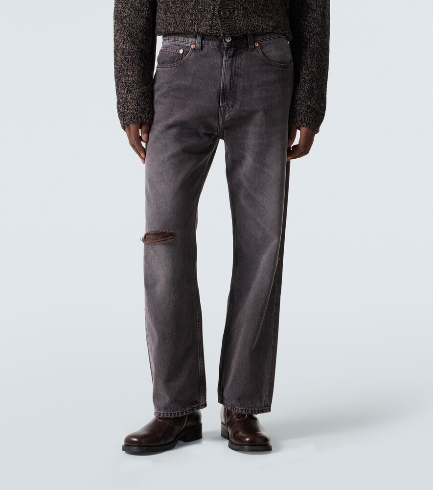  Our Legacy Our Legacy Wide-leg Distressed Jeans Third Cut 
