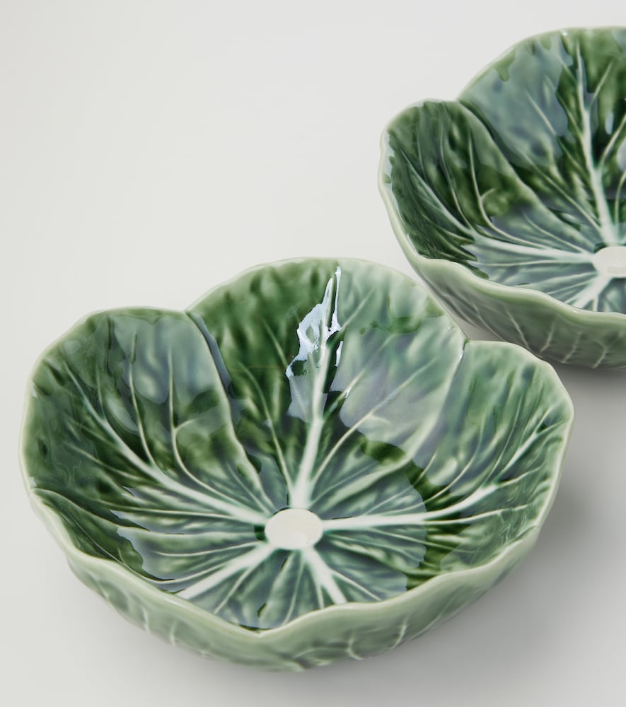  Bordallo Pinheiro Bordallo Pinheiro Set Cabbage Aus Vier Müslischalen 