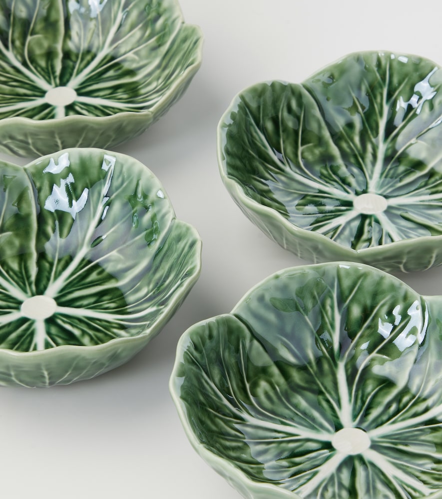  Bordallo Pinheiro Bordallo Pinheiro Set Cabbage Aus Vier Müslischalen 