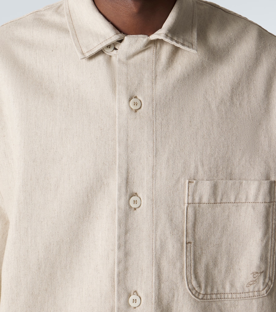  Jacquemus Jacquemus Camisa Paysan De-nîmes De Denim 